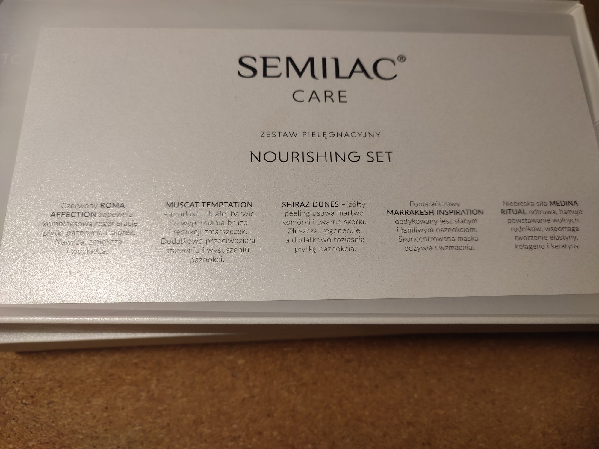 Semilac care zestaw pielegnacyjny