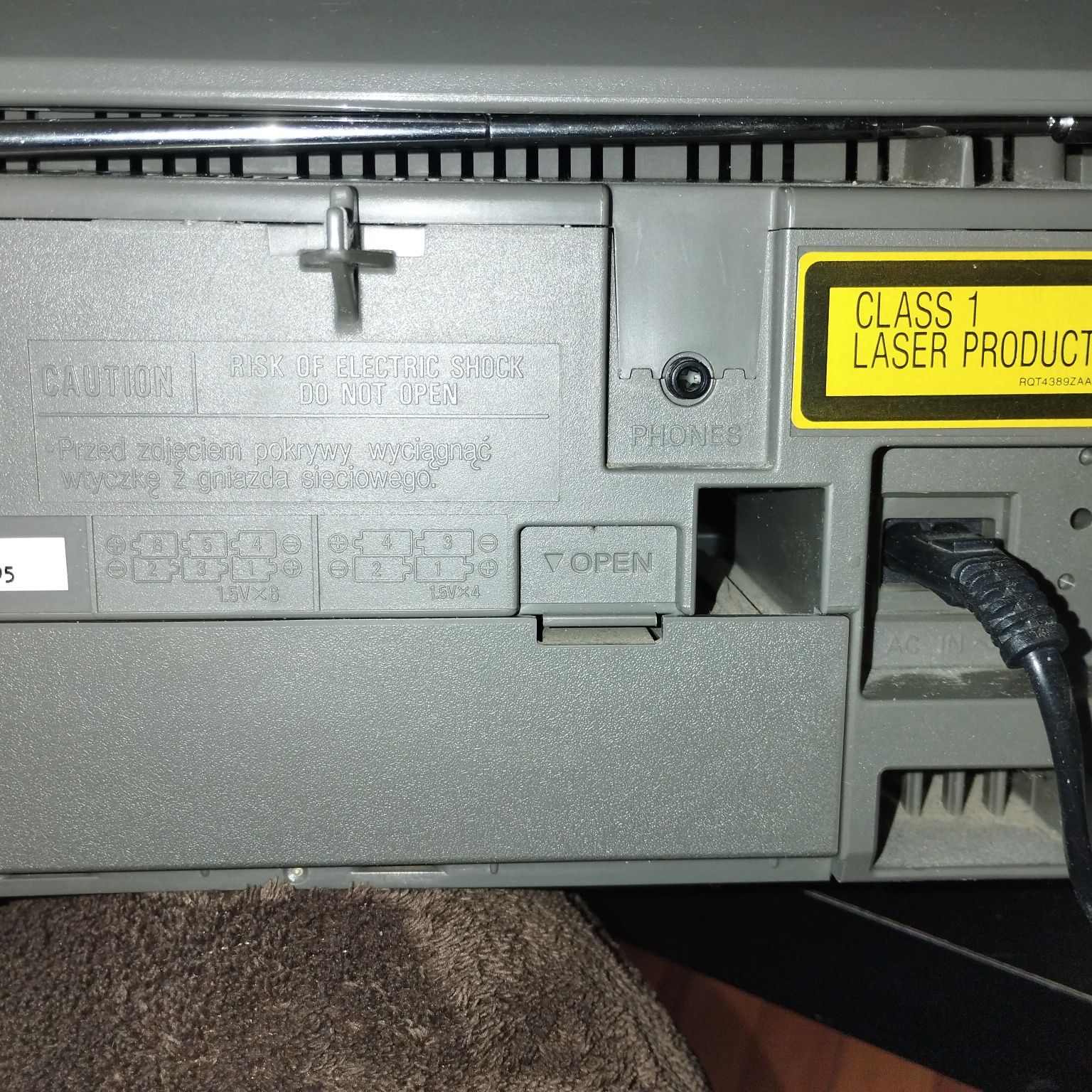 Radiomagnetofon Panasonic RX-DS5