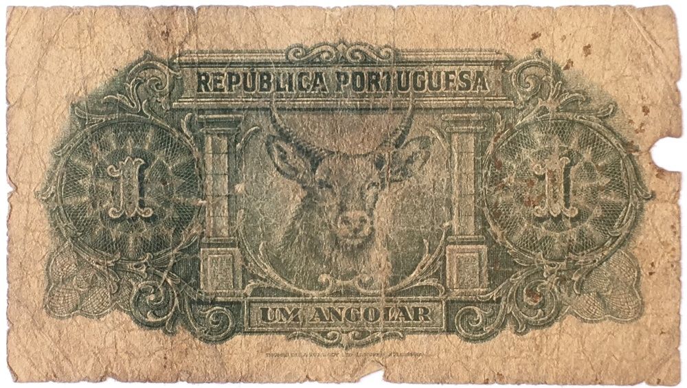 Nota 1 Angolar - Angola 1948 #34