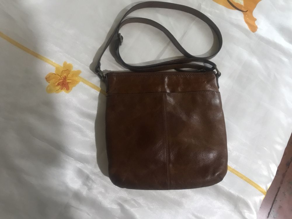 Подарок любимому! Мужская фирменная кожаная сумка M&S