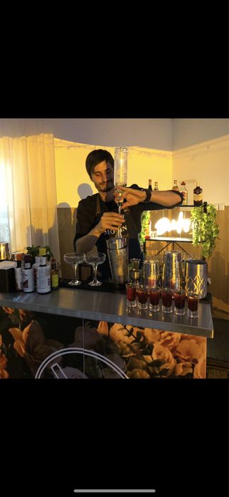 Mobilny DrinkBar  I Bar Kawowy I Barman na Wesele Urodziny Osiemnastkę