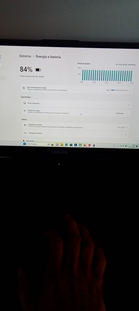 Portátil Legion 5 Rtx 2060

Especificações:

Processador