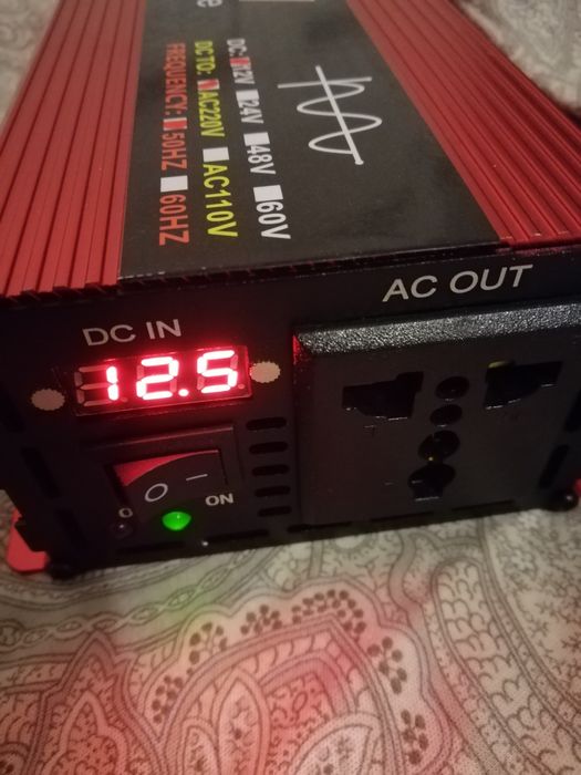 Інвертор 12v 220v 3000w Чистий синус