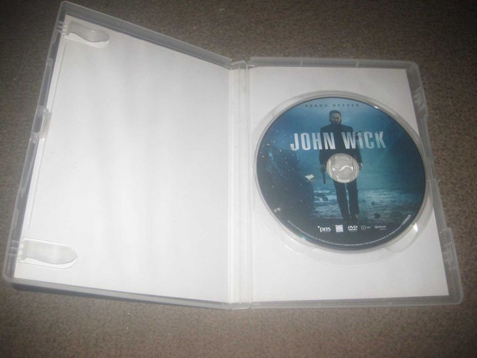 DVD "John Wick" com Keanu Reeves