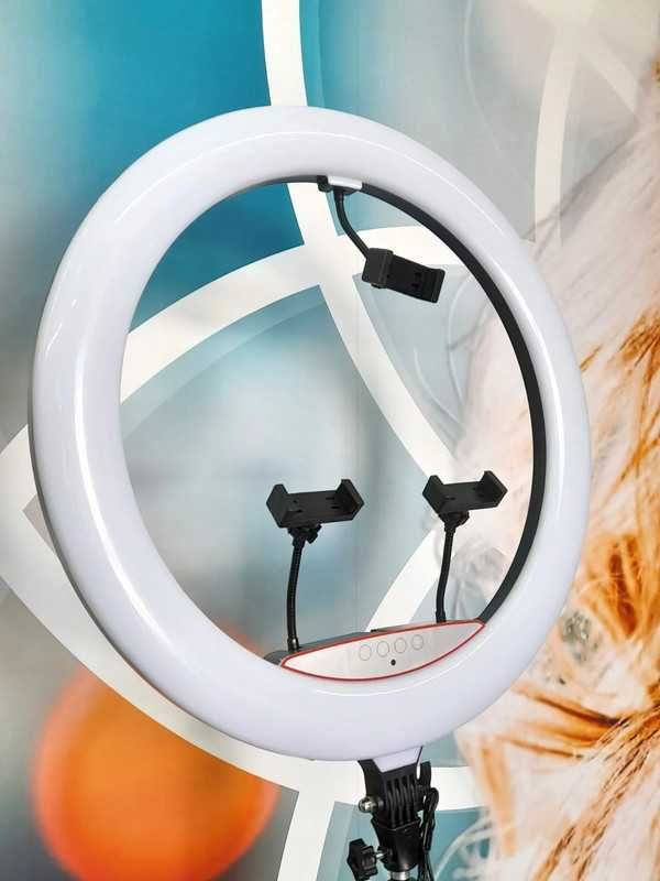Ring Light Nova e Completa com Tripé, Comando e Bolsa