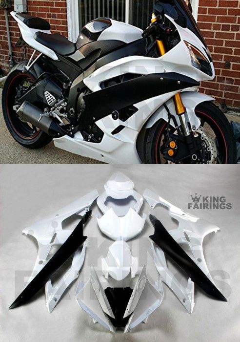 Yamaha YZF-R1 FZ1 FZ8 FZ6 R6 Пластик, Зачасти Аксессуары Зеркала