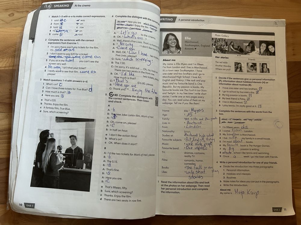 English Class A2+ - workbook