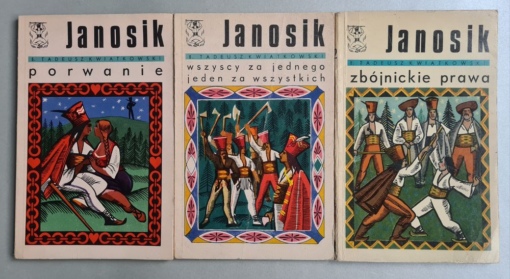 Janosik - Zestaw trzech książek