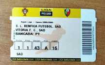 Bilet SL Benfica Lizbona – Vitoria Setubal Portugalia