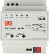 Mean Well KNX-40E-1280D EIB KNX Fonte de Alimentação com Diagnostico