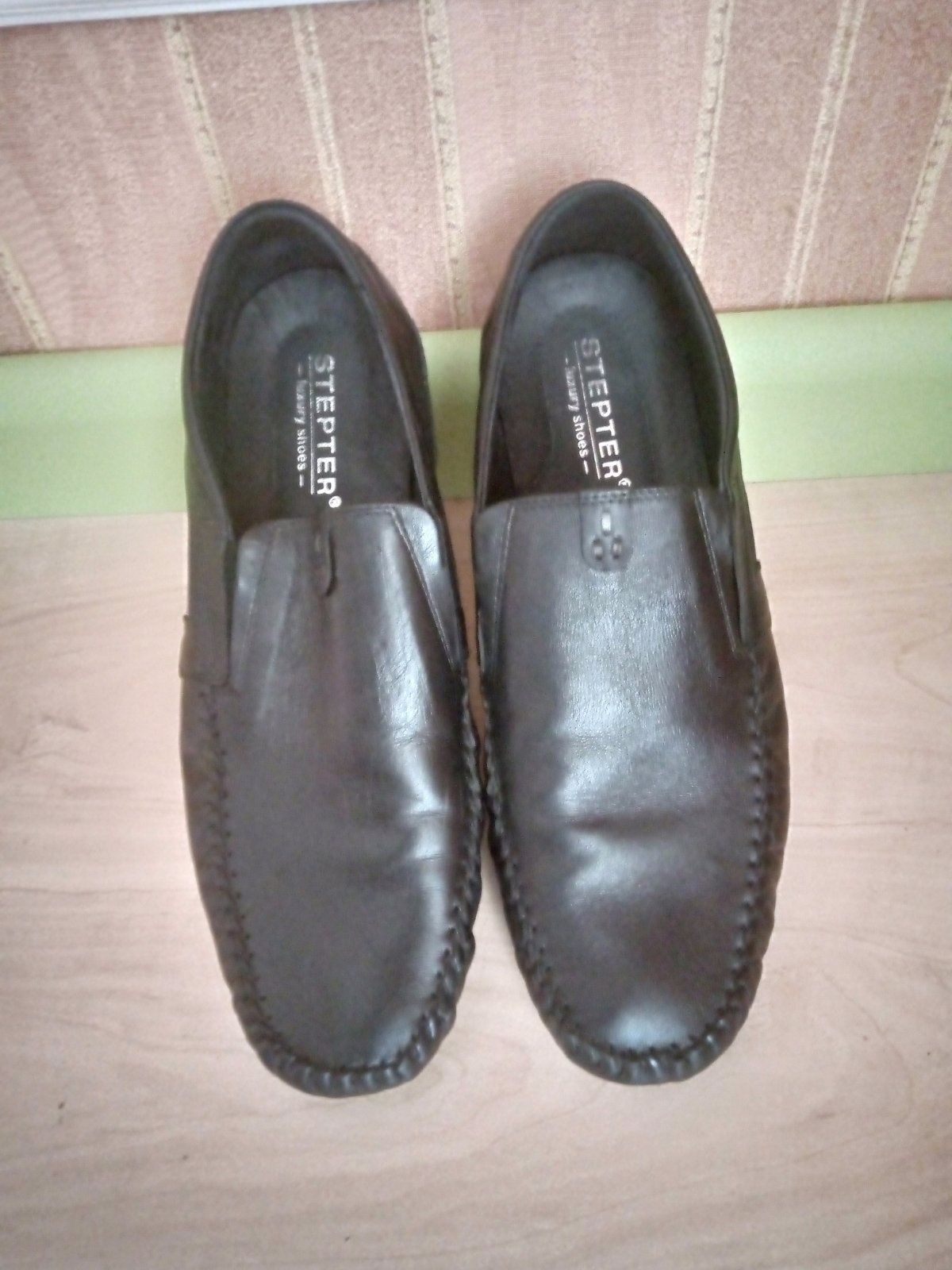 Мокасини чоловічі шкіряні Stepter - Luxury shoes - 44 розмір, б/у.