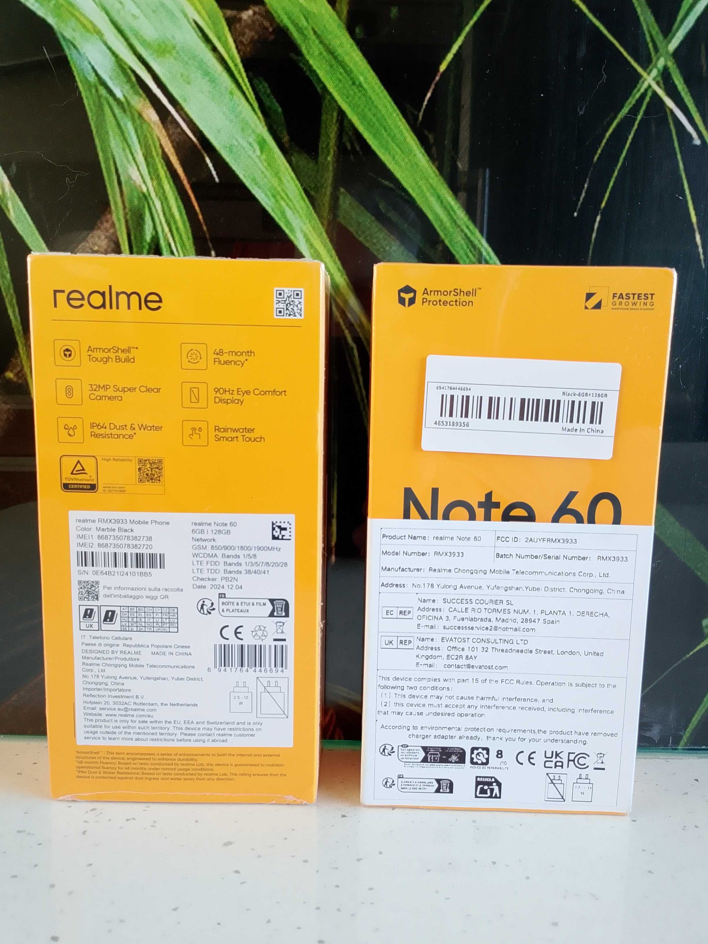Nowy Realme Note 60 etui+szybka 6 GB RAM+128 GB fabryczne opakowanie