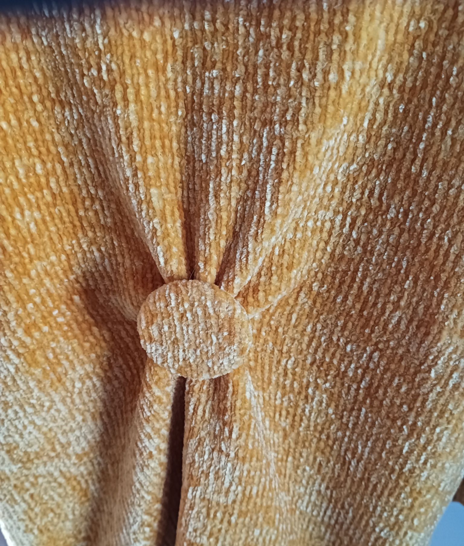 Sweter mięsisty musztardowy KapaluA rozmiar 2XL