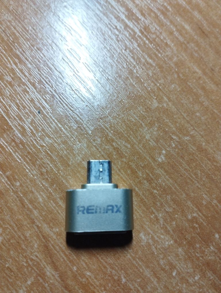 Перехідник OTG адаптер micro USB Remax RA-OTG відг кабель