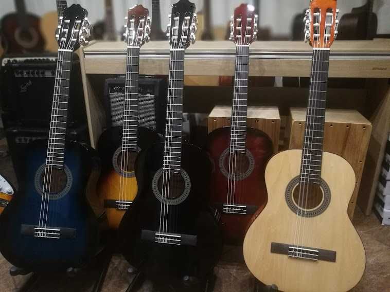Ambra Viva gitara klasyczna 1/2 różne kolory