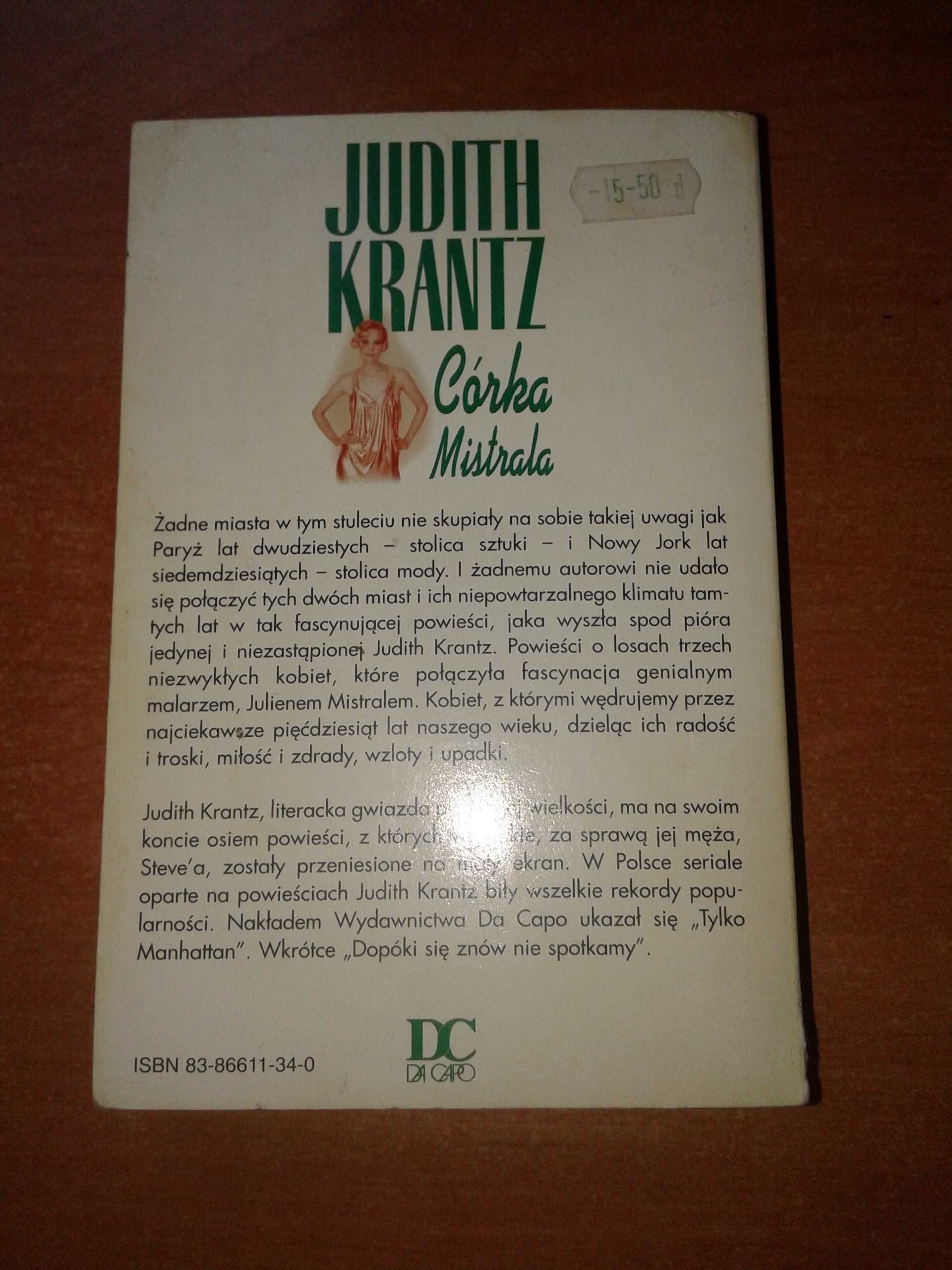 Córka Mistrala - Judith Krantz