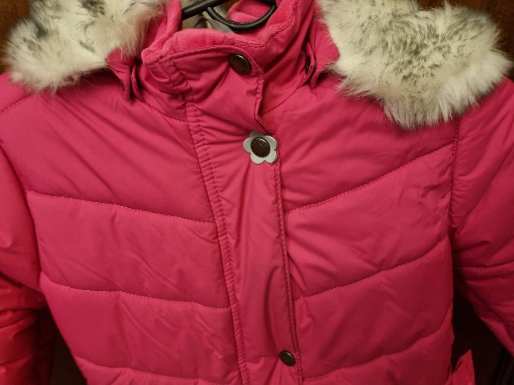Зимове пальто Lenne Alice 116 см Ягідне