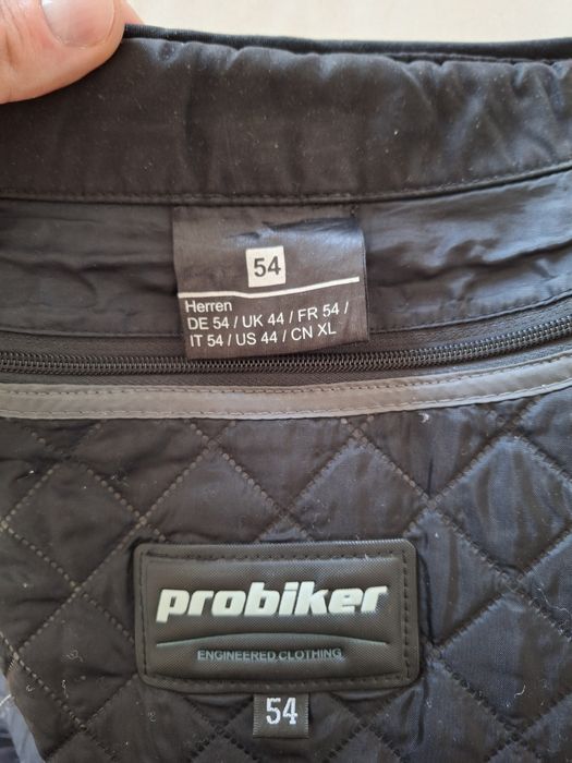 PROBIKER męska kurtka + spodnie motocyklowe, zestaw, kombinezon