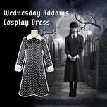 Kosztium stroju Wednesday Addams - 150cm