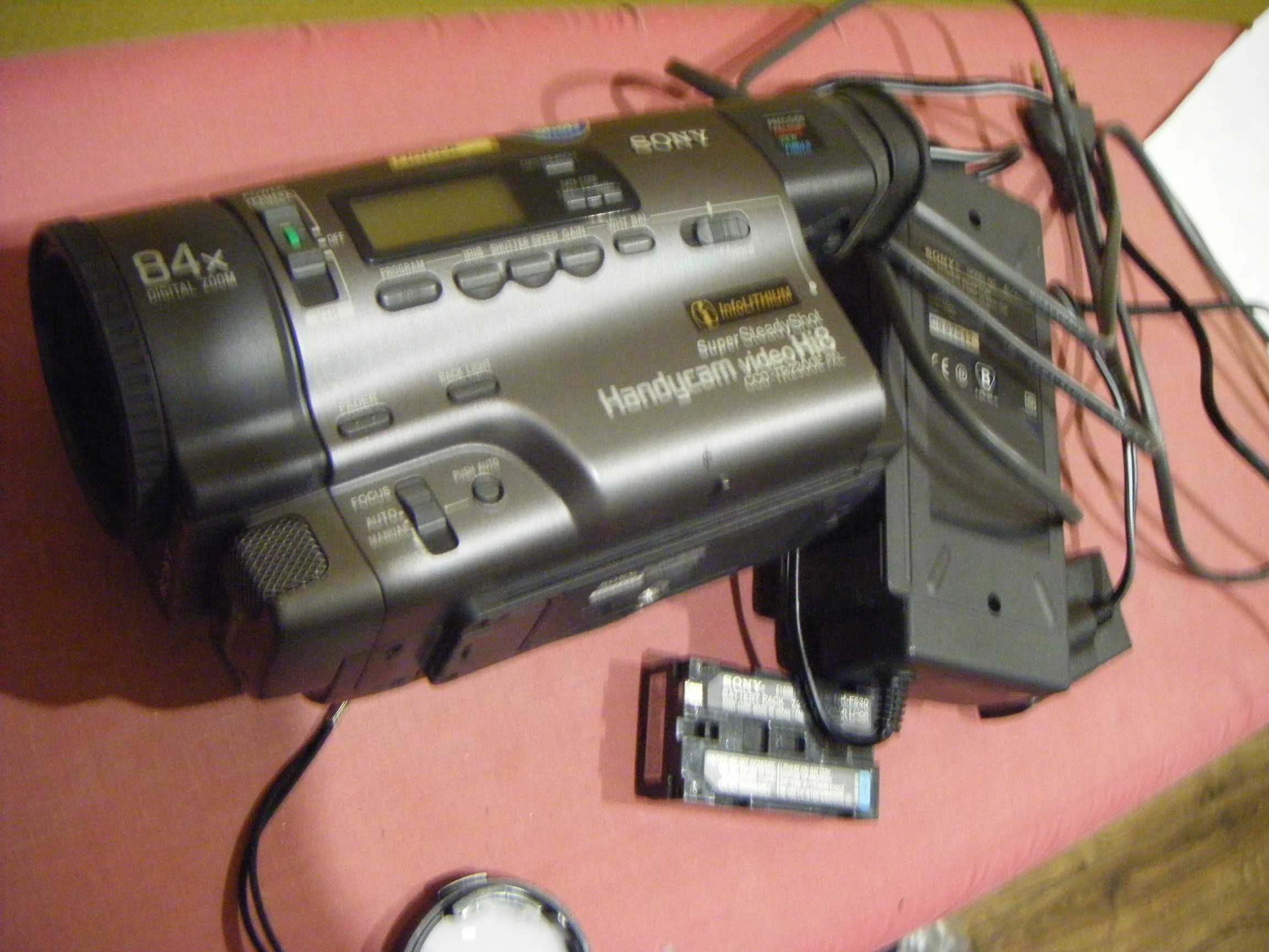 SONY CCD tr2300e video camera recorder