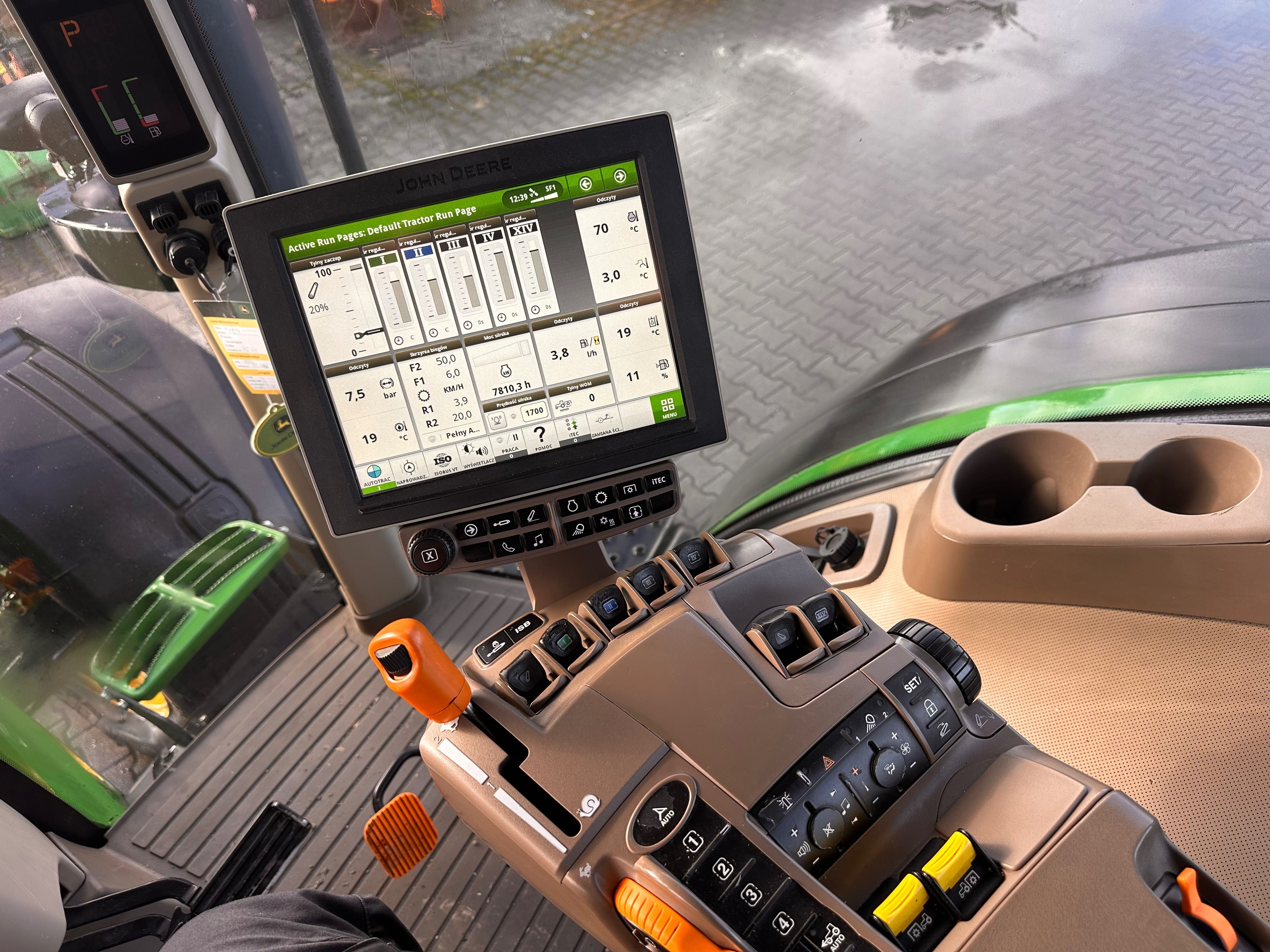 John Deere 7290 R 55km/h ABS StarFire 6000 WOM przedni