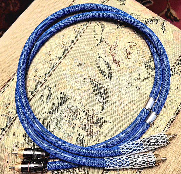Interkonekt Albedo Blue 0.75m - silver.