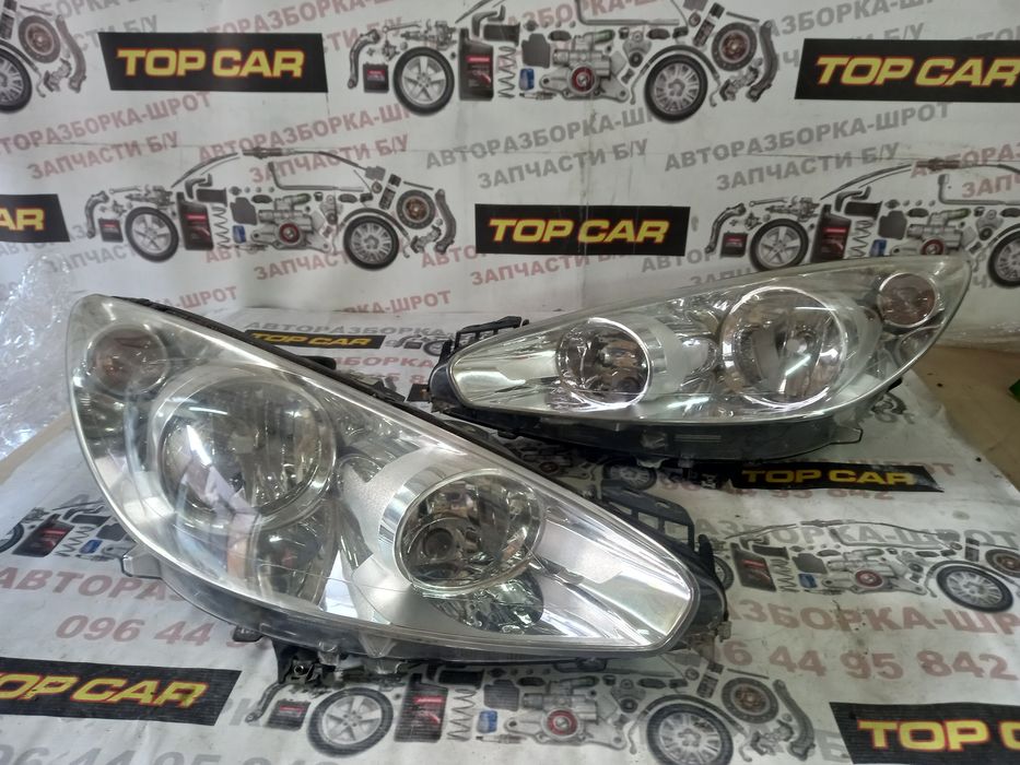 Фари фара на Пежо 308 Peugeot 308.