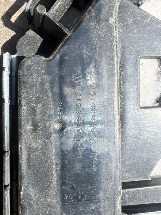 Кронштейн каркас кріплення бампера заднього Mercedes Benz gl ml w166