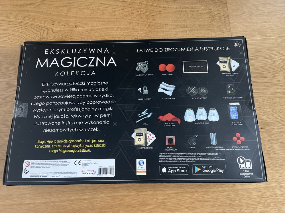 JAK NOWE Eksklusywna magiczna kolekcja FISM