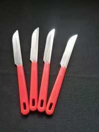 Nóż kuchenny,nożyk z piłką uniwersalny długość 19,5 cm.Cztery noże.