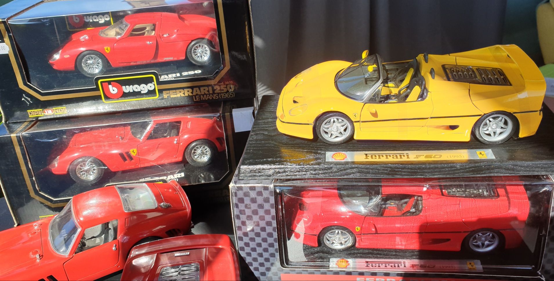 Ferrari 250 le mans e GTO + F40 ...1/18