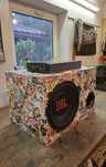 Subwoofer JBL CS 12 i Wzmacniacz PYLE QA 4400II