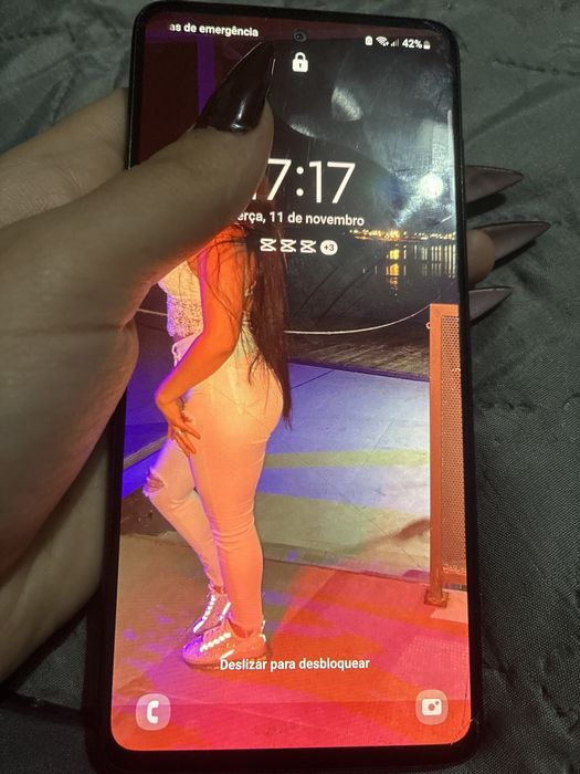 Samsung  A51 a bateria ta boa