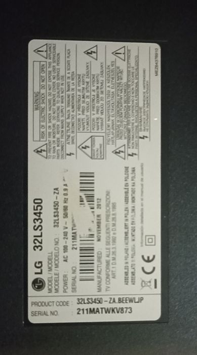 Telewizor LG, 32 całe sprawny