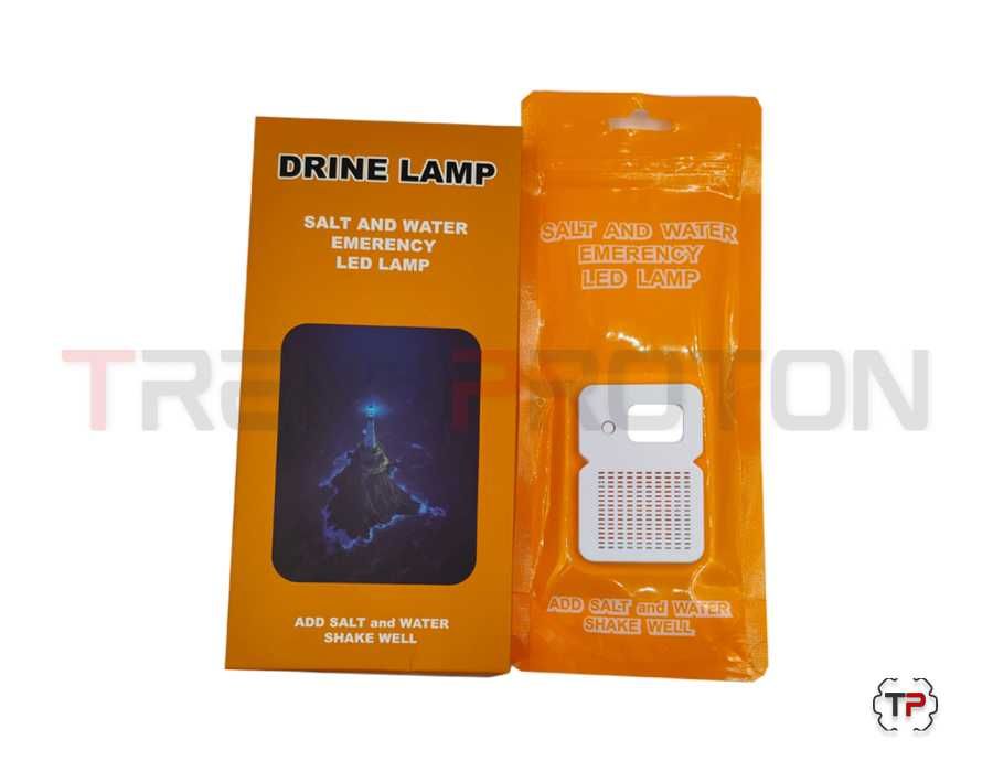 Lâmpadas de Iluminação LED Funciona c/ Água e Sal