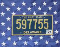 Tablica rejestracyjna USA - Delaware