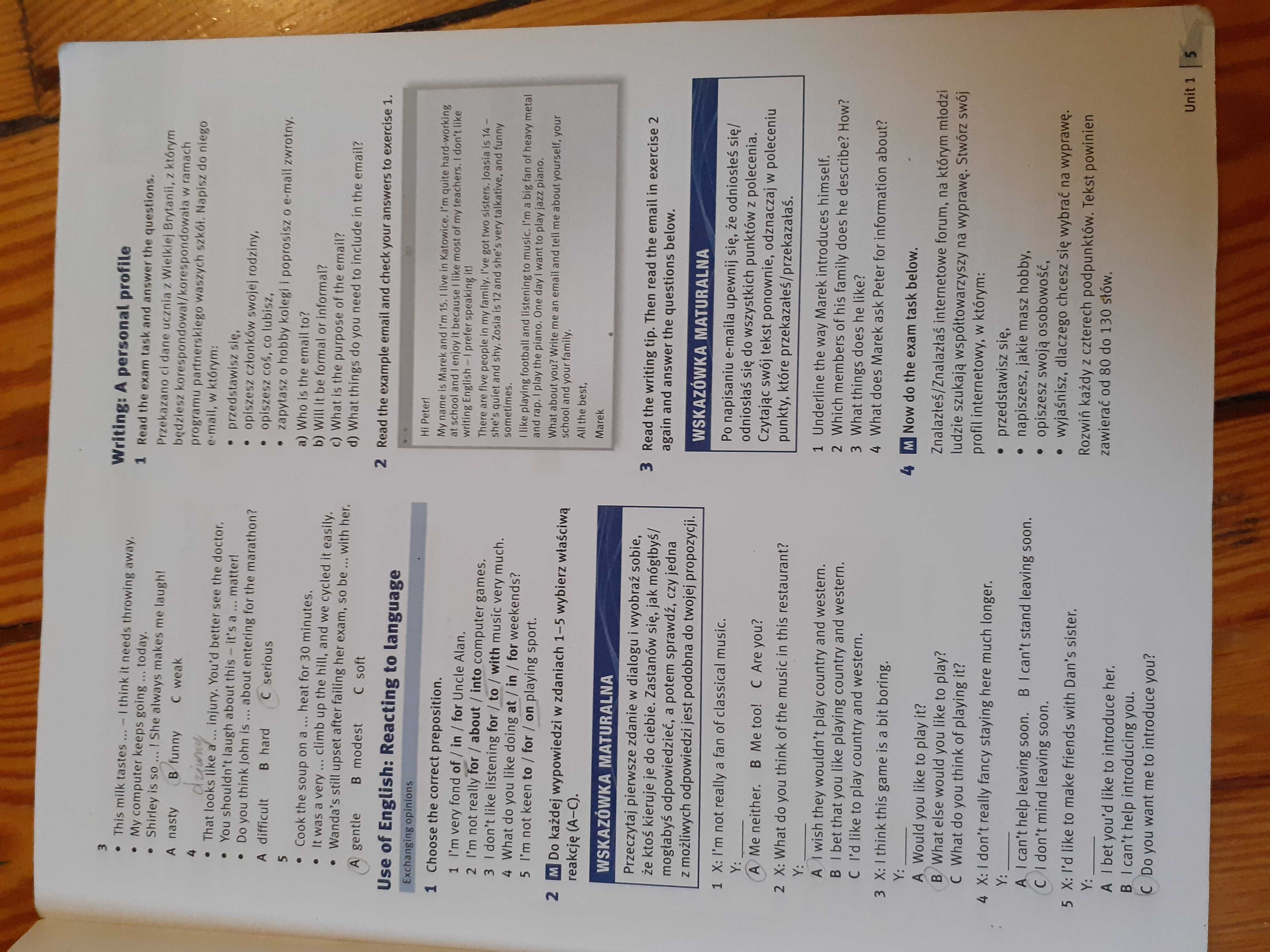 New matura Solutions podręcznik i ćwiczenia Pre-Intermediate