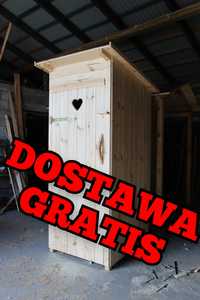 WC,Toaleta,wychodek,kibel drewniany DOSTAWA GRATIS budowe rod sucha de