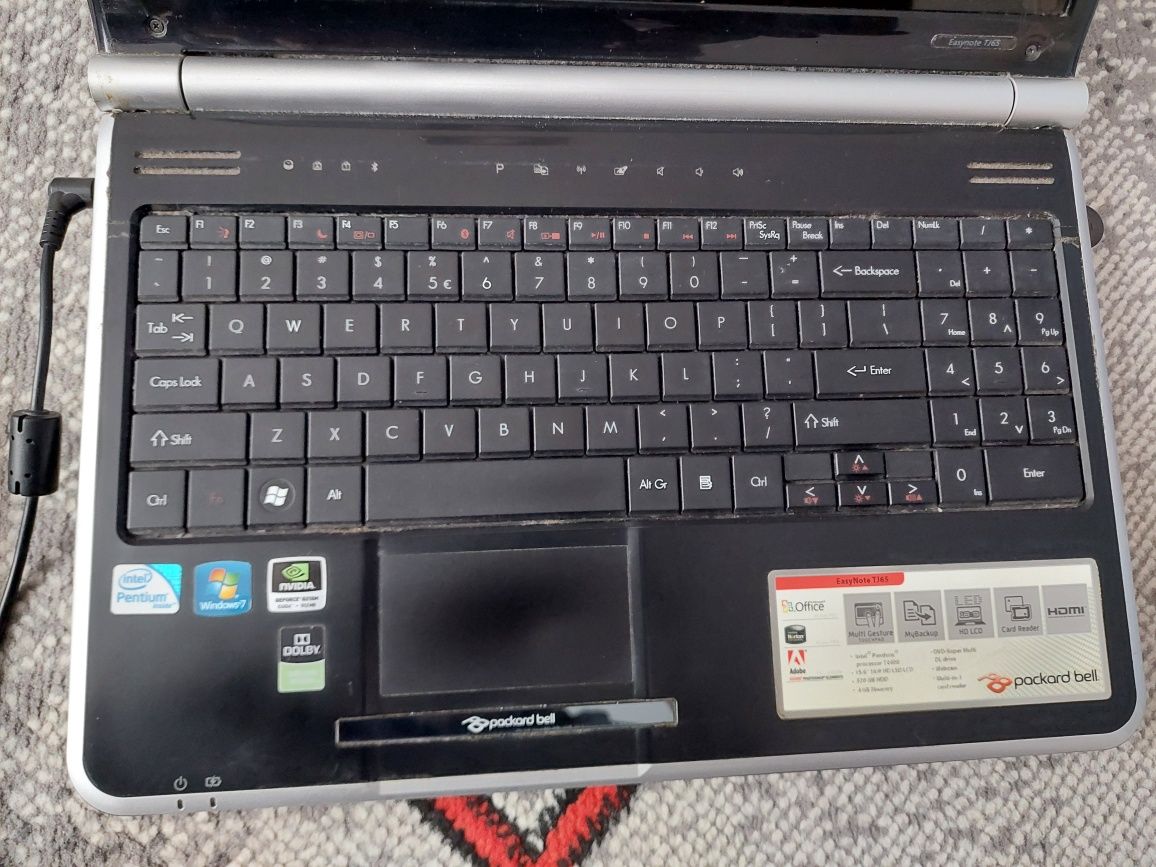 Laptop packard bell EasyNote TJ65 sprawny