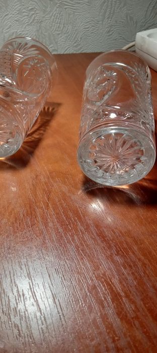 Продам 2 хрустальних стакана 180г