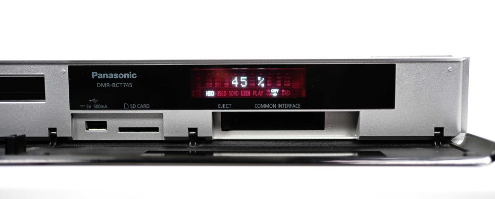 Nagrywarka Blu-Ray Panasonic DMR-BCT745 HDD 500GB do kopiowania VHS