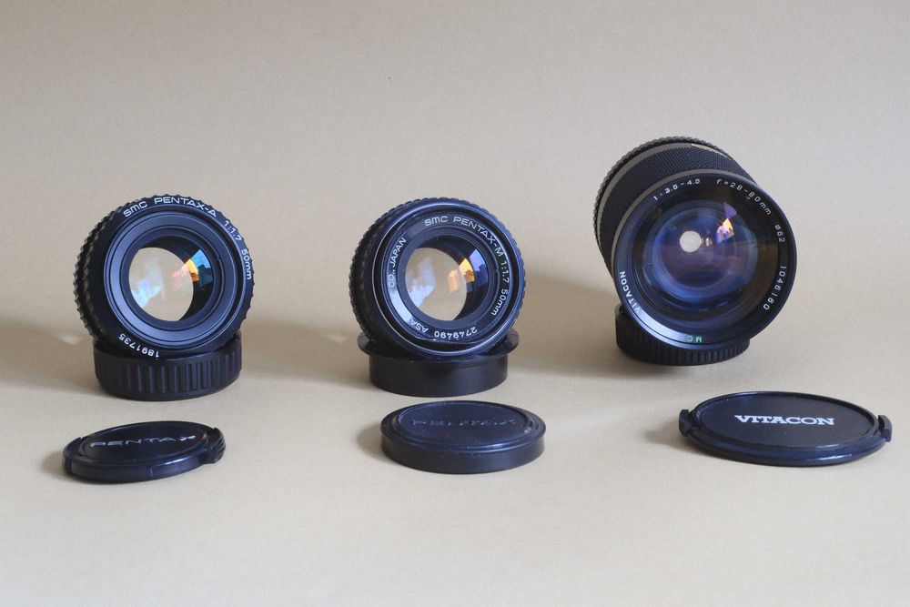 Objectiva Pentax M 50mm f1.7 SMS (Quase Perfeito)