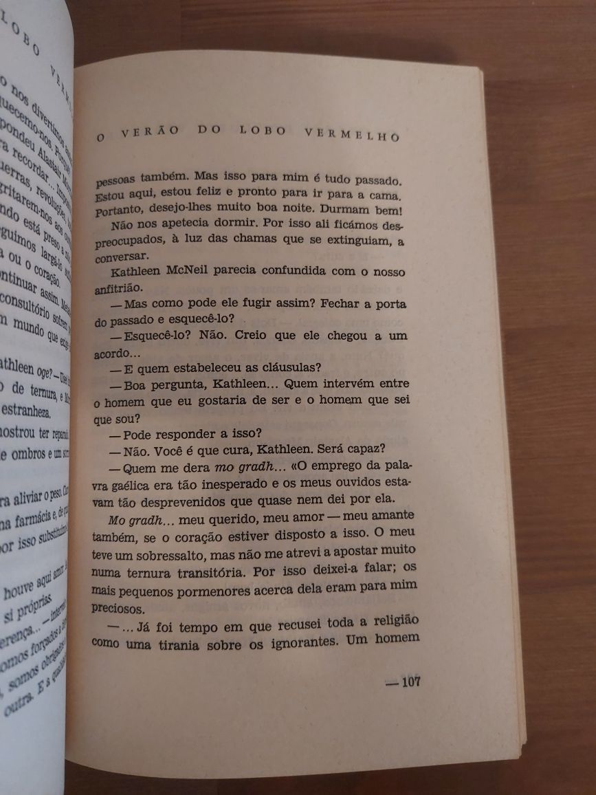 L " O Verão do Lobo Vermelho " Morris West (Bom Estado)