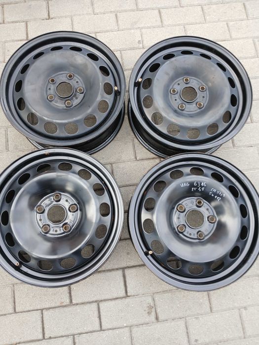 Felgi stalowe VAG vw Audi Skoda Seat 6j16 et 48 ch 57,1 5x112 org