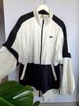 Bluza sweter kurtka dres NIKE czarno biała XL