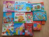 Gra planszowa Cars Auta Fibber Trefl Story Cubes Litery - stan BDB