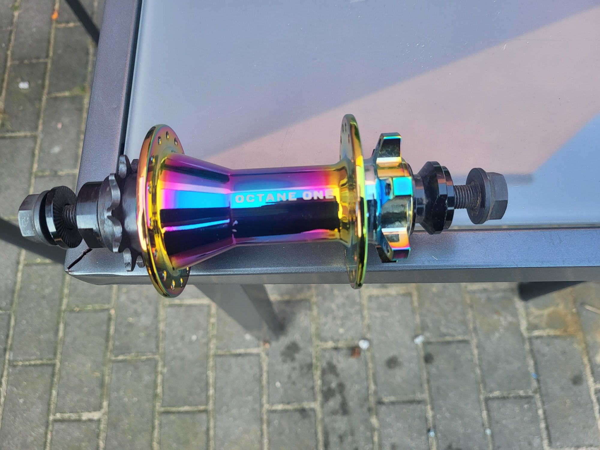 Piasta Octane One Orbital Pro Single 32H Oilslick