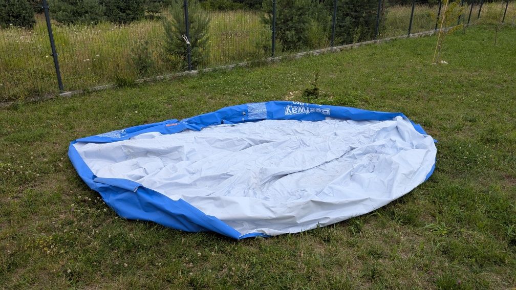 Basen Bestway 3,66m średnicy z pompą