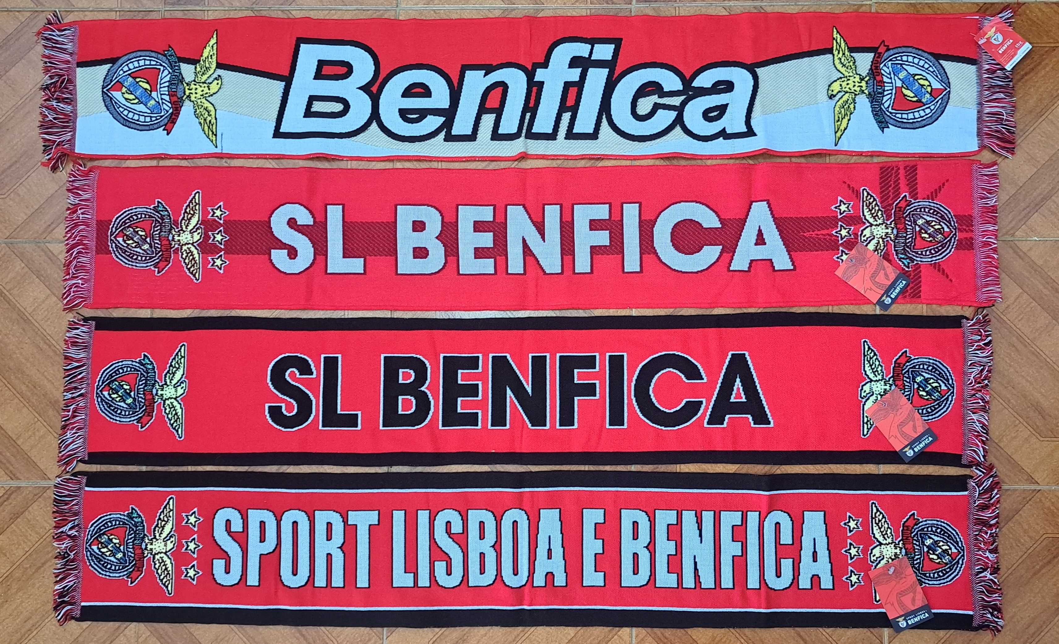 Cachecóis do Sport Lisboa e Benfica