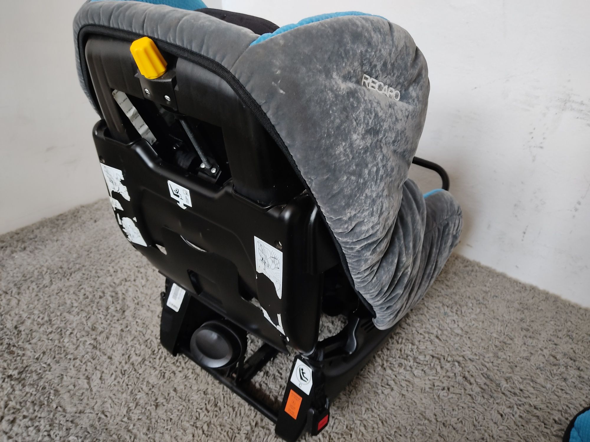 Fotelik Samochodowy Recaro Polaric 9-18 tyłem do kierunku ISOFIX